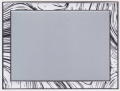 Targa Alluminio Argentata art. 75216WKT