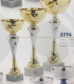 5174/1 COPPA ARGENTO ORO